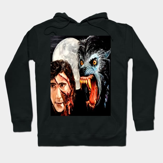 bad moon rising Hoodie by cenoskinz